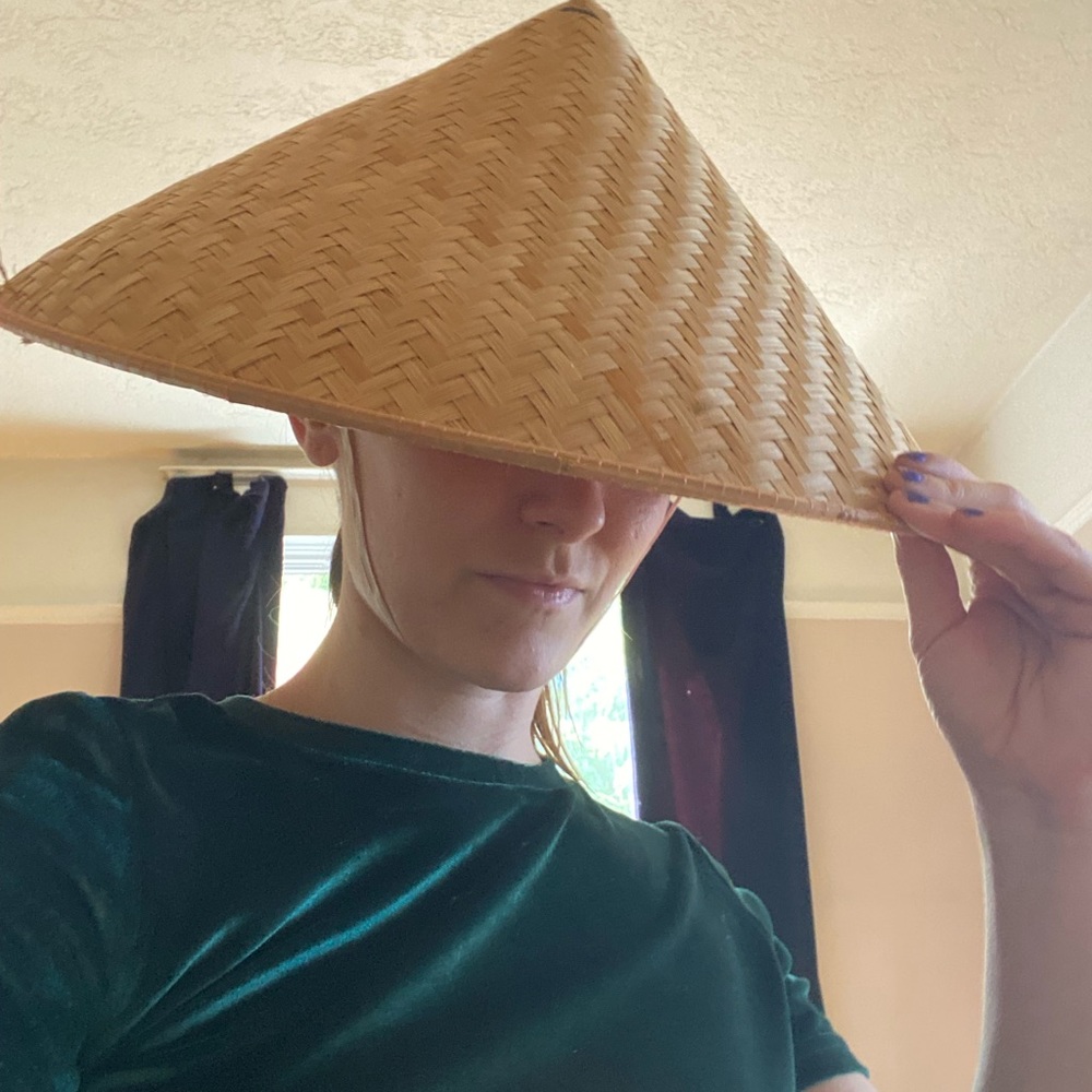 Old fashioned Chinese country hat